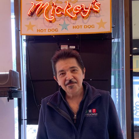 George Vergados, owner of Mickeys. (Photo by Brielle Conwell)