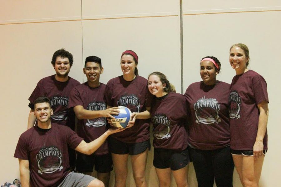 Cougars Win Intramural Volleyball Championship