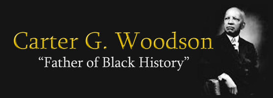 Carter G. Woodson, "Father of Black History," graphic is provided by NAACP.org