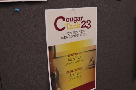 The final round of CougarTank will be held at 7 p.m. on Thursday, April 20.