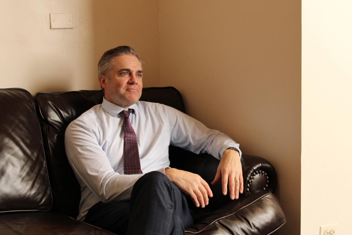 Vice president of academic affairs Robert Balza on Jan. 28. 